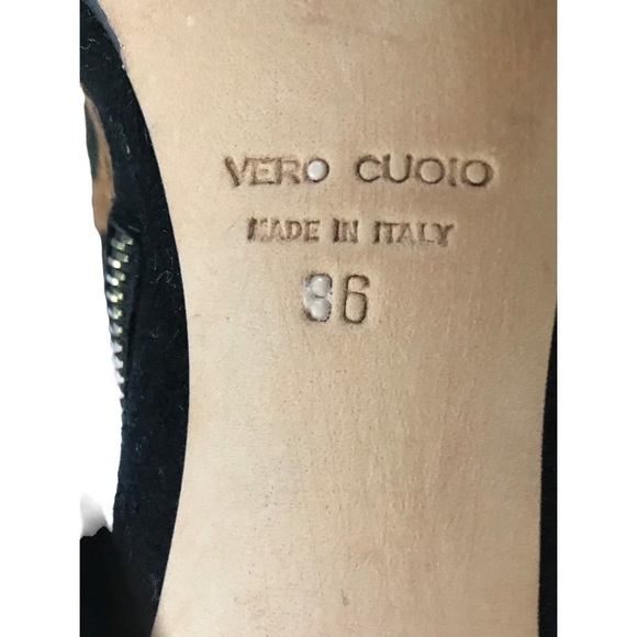 Club Monaco Dyed Calf Hair Leopard Print Booties - Picture 14 of 16